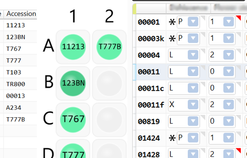 NOAH Molecular markers lab reports importing software