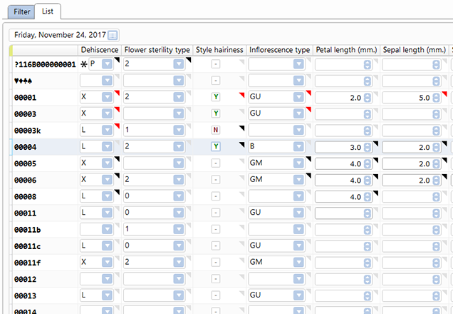 Plant breeding software application NOAH